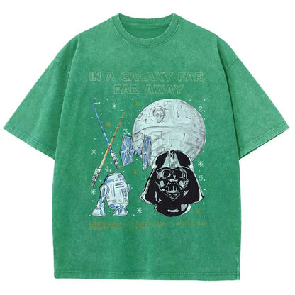 In A Mysterious Galaxy Vintage Distressed T-shirt
