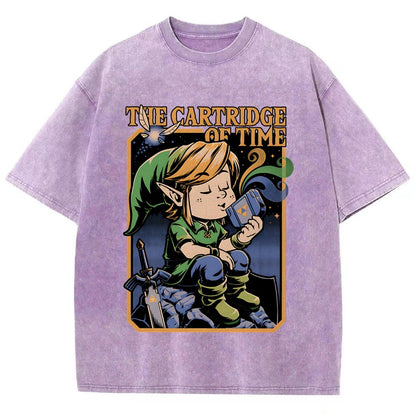 Vintage Game Elf Vintage Distressed T-shirt
