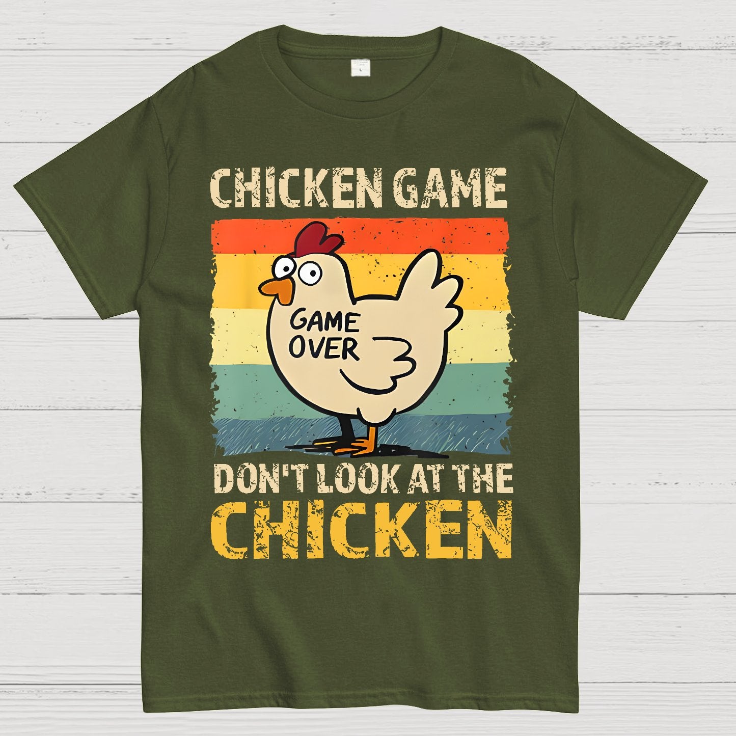 Chicken Game Geek T-Shirt