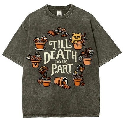 Plant Killer Love Vintage Distressed T-shirt