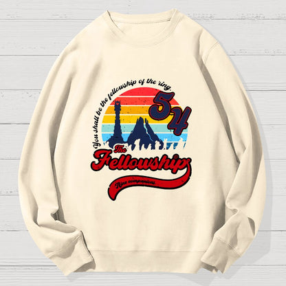 Nine Friends Geek Cotton Sweatshirt