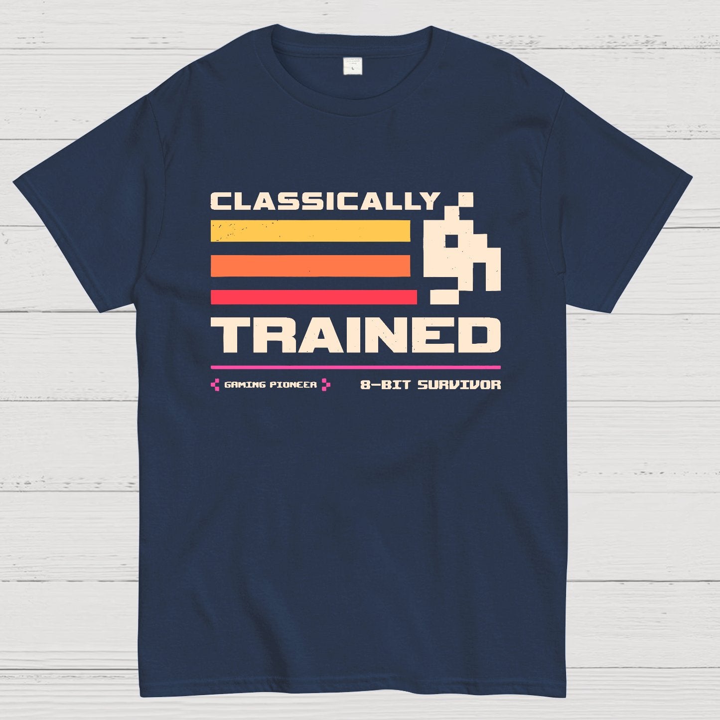 Classically Trained for Retro Gamers Geek T-Shirt
