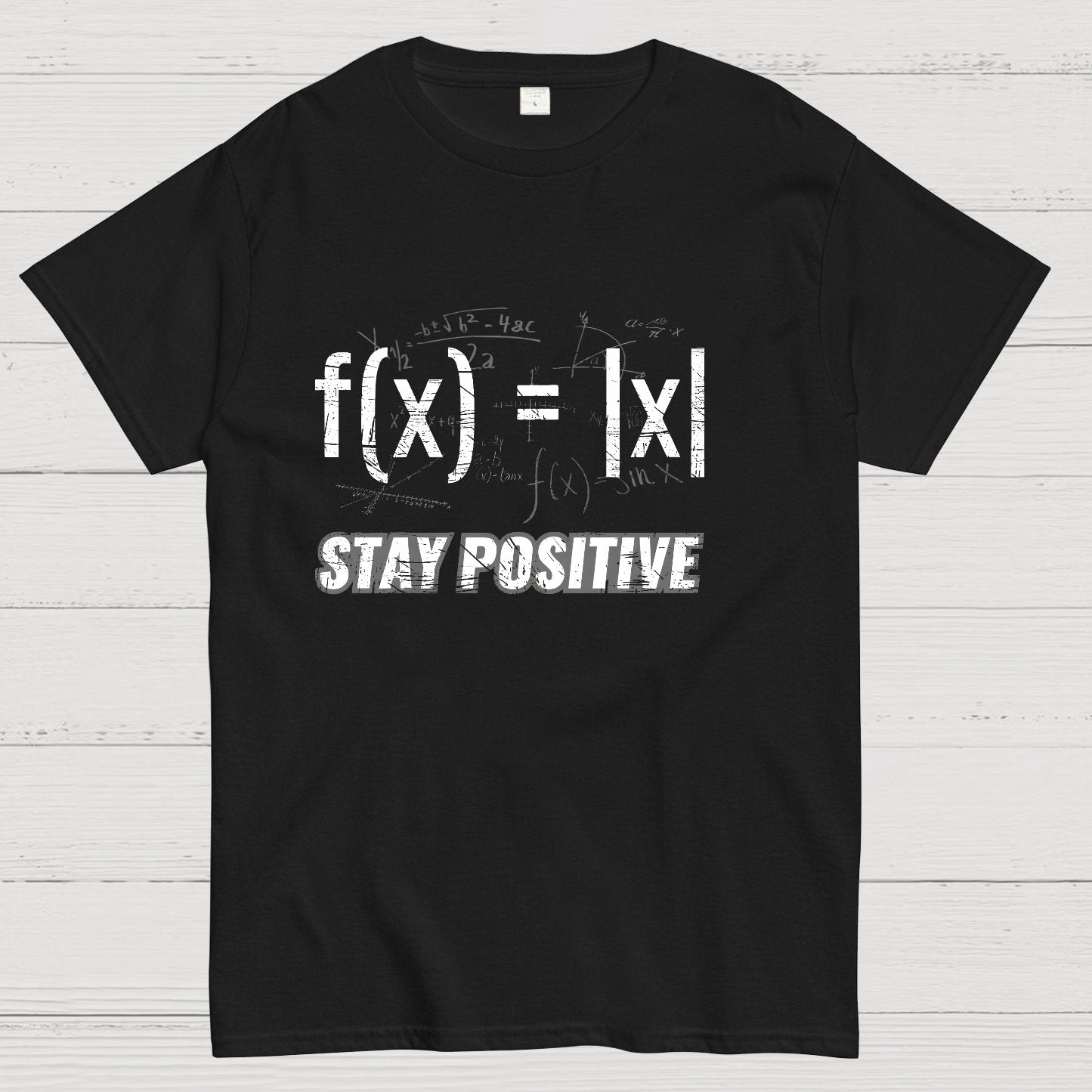 Stay Positive Avoid Negativity Geeky T-Shirt