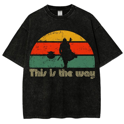 The Retro Way Vintage Distressed T-shirt