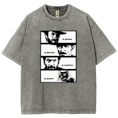 Four Buddies Vintage Distressed T-shirt