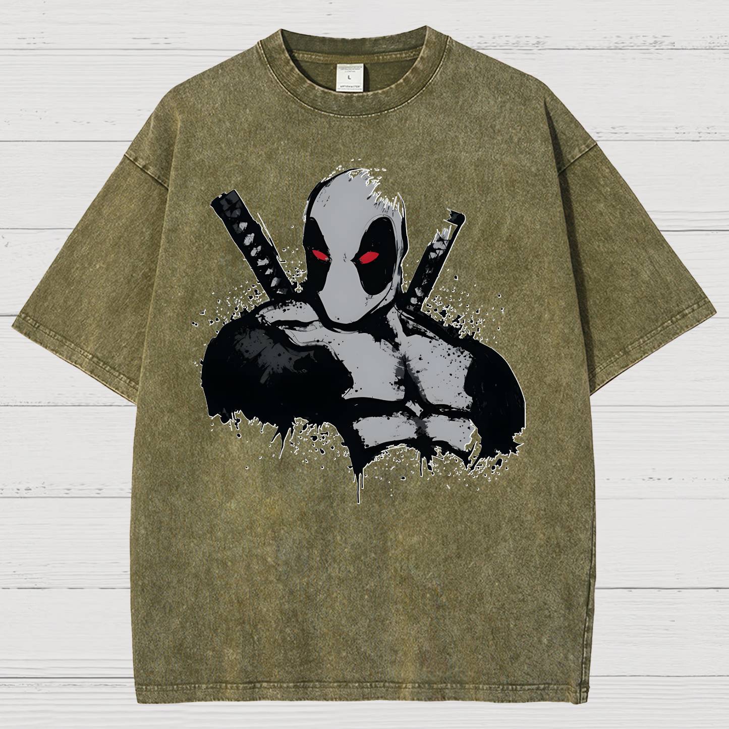 Merc in a Grey X suit Vintage Distressed T-shirt