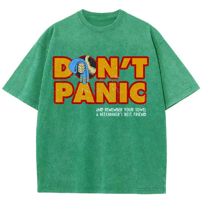 Pon't Panic Vintage Distressed T-shirt
