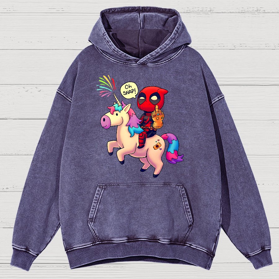 Lnfinity Chimichanga Vintage Distressed Hoodie