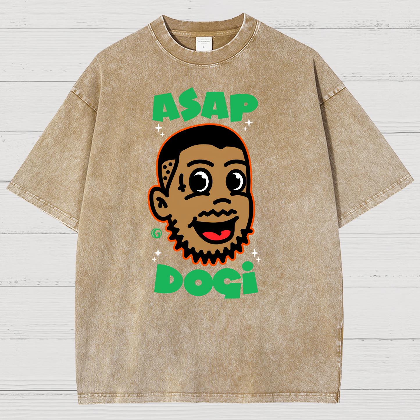 Asap Dogi! Sarcasm Vintage Distressed T-shirt