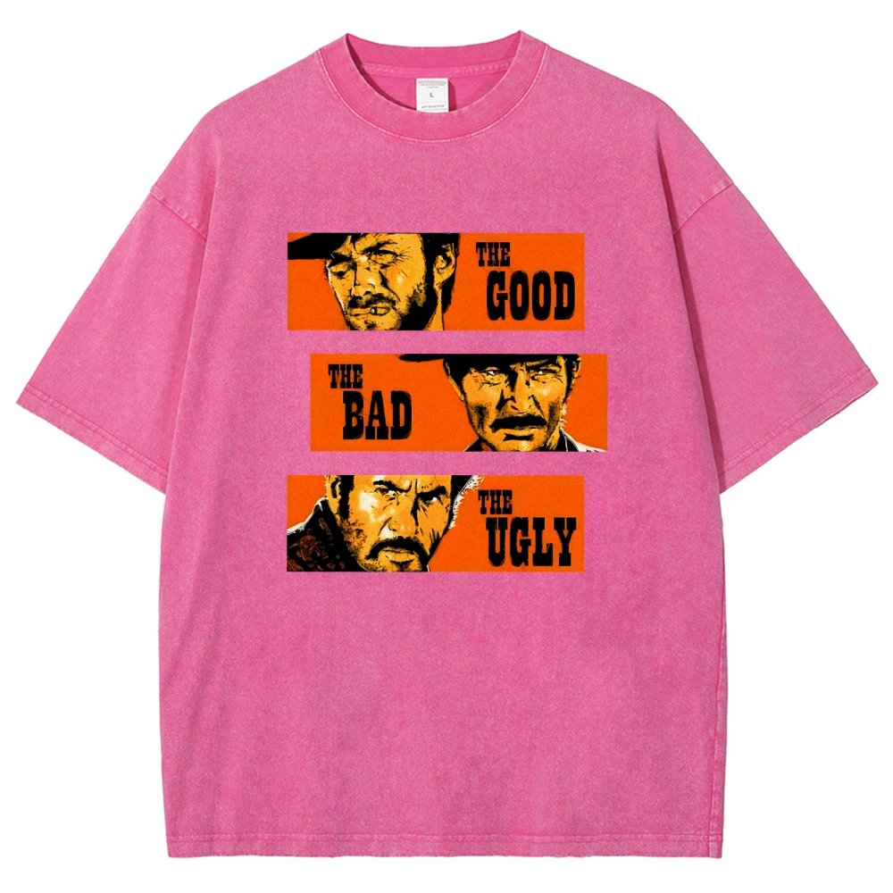 The Good The Bad The Ugly Vintage Distressed T-shirt