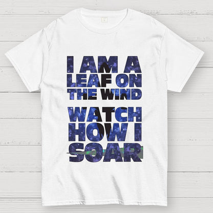Leaf on the Wind Unisex Geek T-Shirt