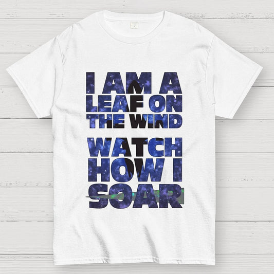 Leaf on the Wind Unisex Geek T-Shirt
