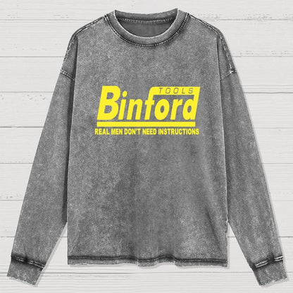 Generic Tools Time Washed Long Sleeve Tee