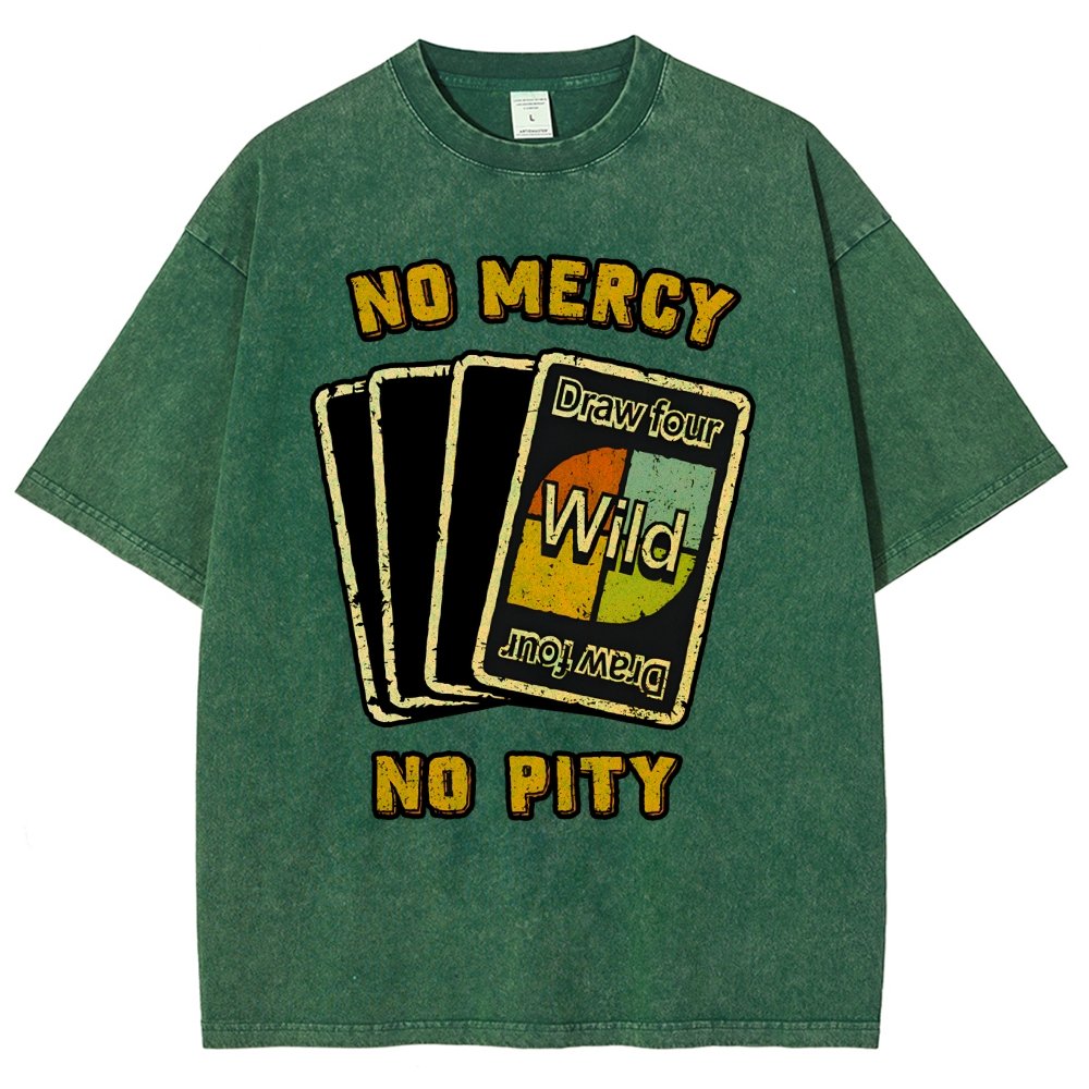 No Mercy No Pity Vintage Distressed T-shirt