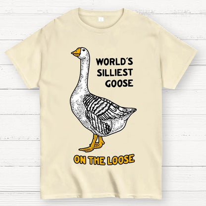 World's Silliest Goose Geek T-Shirt