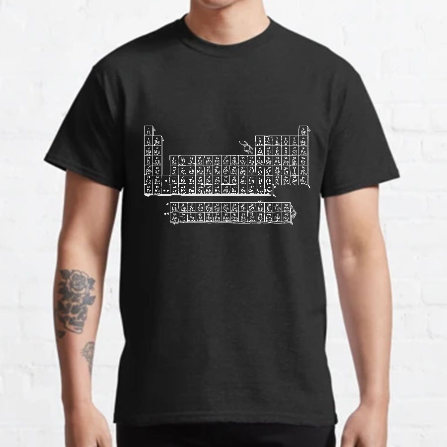 Questionable Table of Elements Geeky T-Shirt