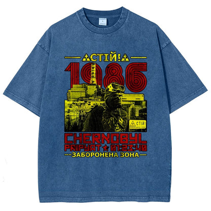 Chernobyl 1986 Vintage Distressed T-shirt