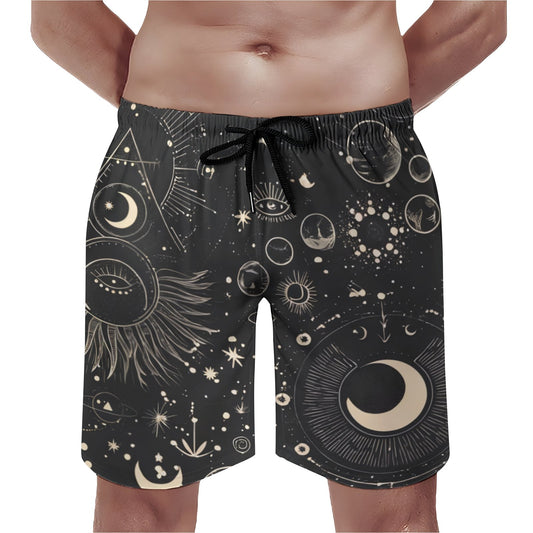 Planet Symbols Geek Shorts