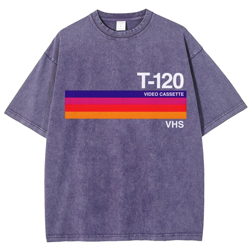 Dusk Video Cassette VHS Vintage Distressed T-shirt