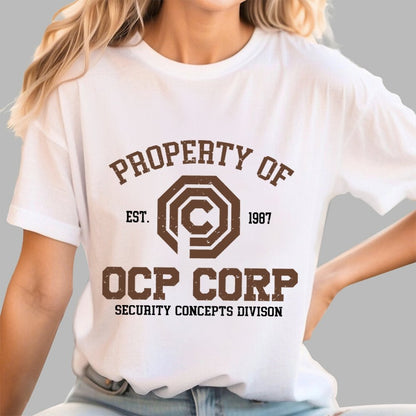 Property Of Fictional Org Geek T-Shirt