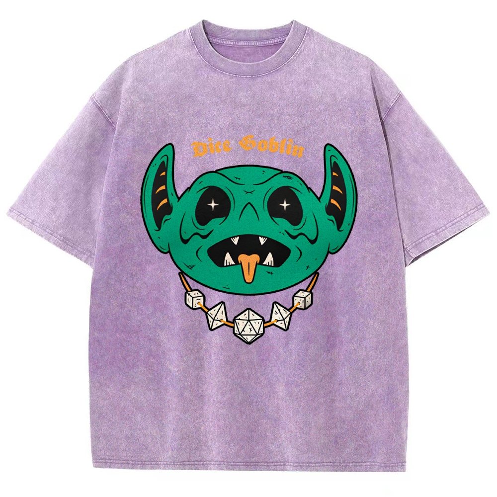 Dice Goblin Vintage Distressed T-shirt