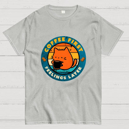 Coffee And Then Feelings Geek T-Shirt