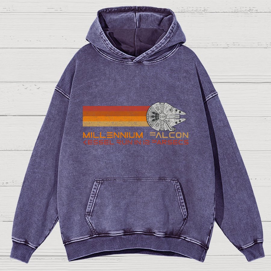 12 LIGHT - YEARS Distressed Hoodie