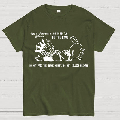 Go To The Cave Do Not Laugh Geek T-Shirt