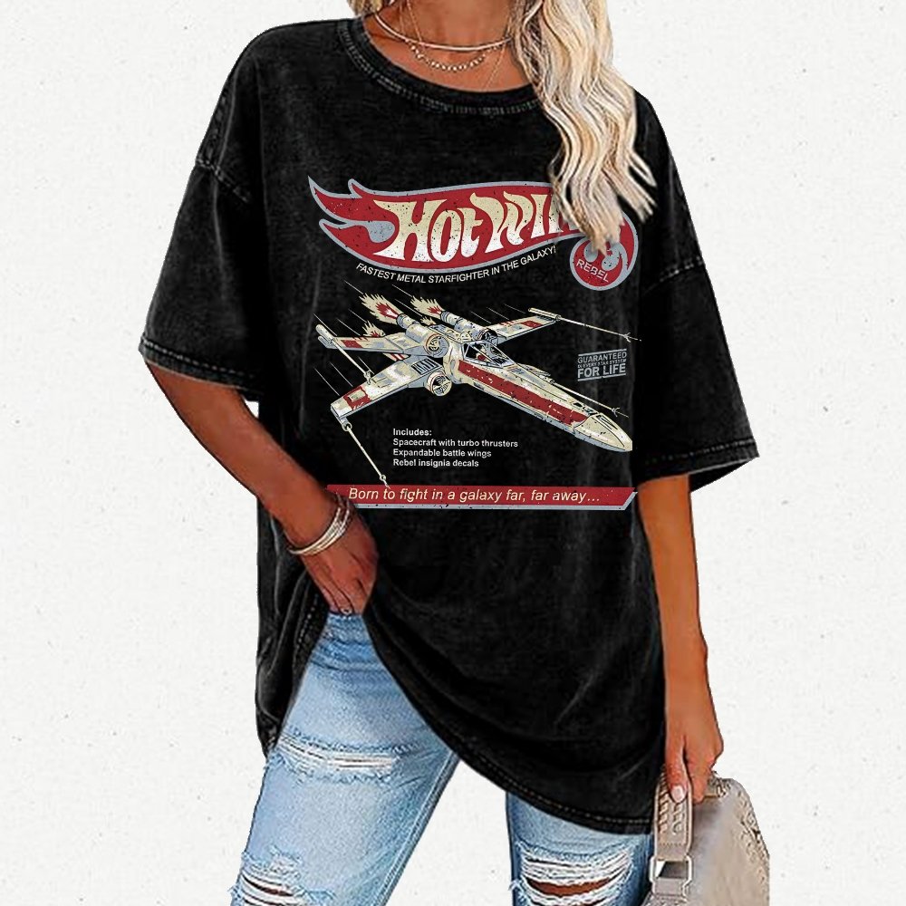 Hot Wings Vintage Distressed T-shirt