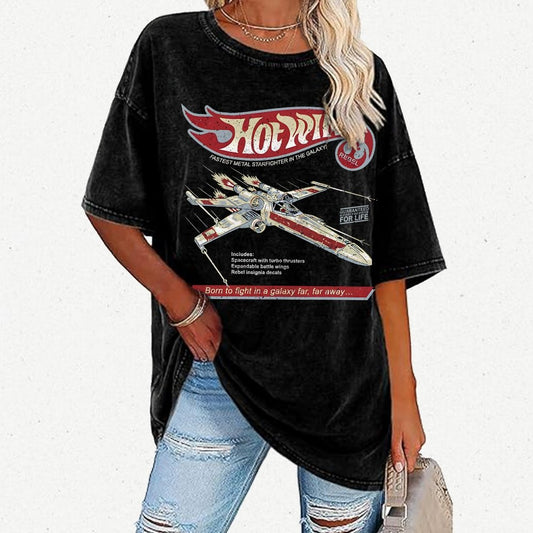Hot Wings Vintage Distressed T-shirt