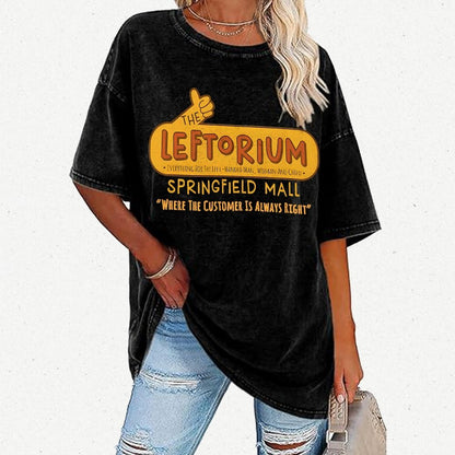 The Leftorium Store Vintage Distressed T-shirt
