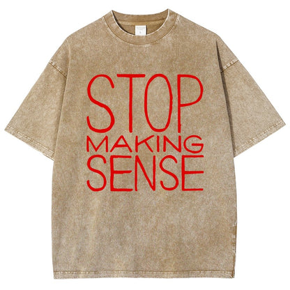 Stop Making Sense Vintage Distressed T-shirt