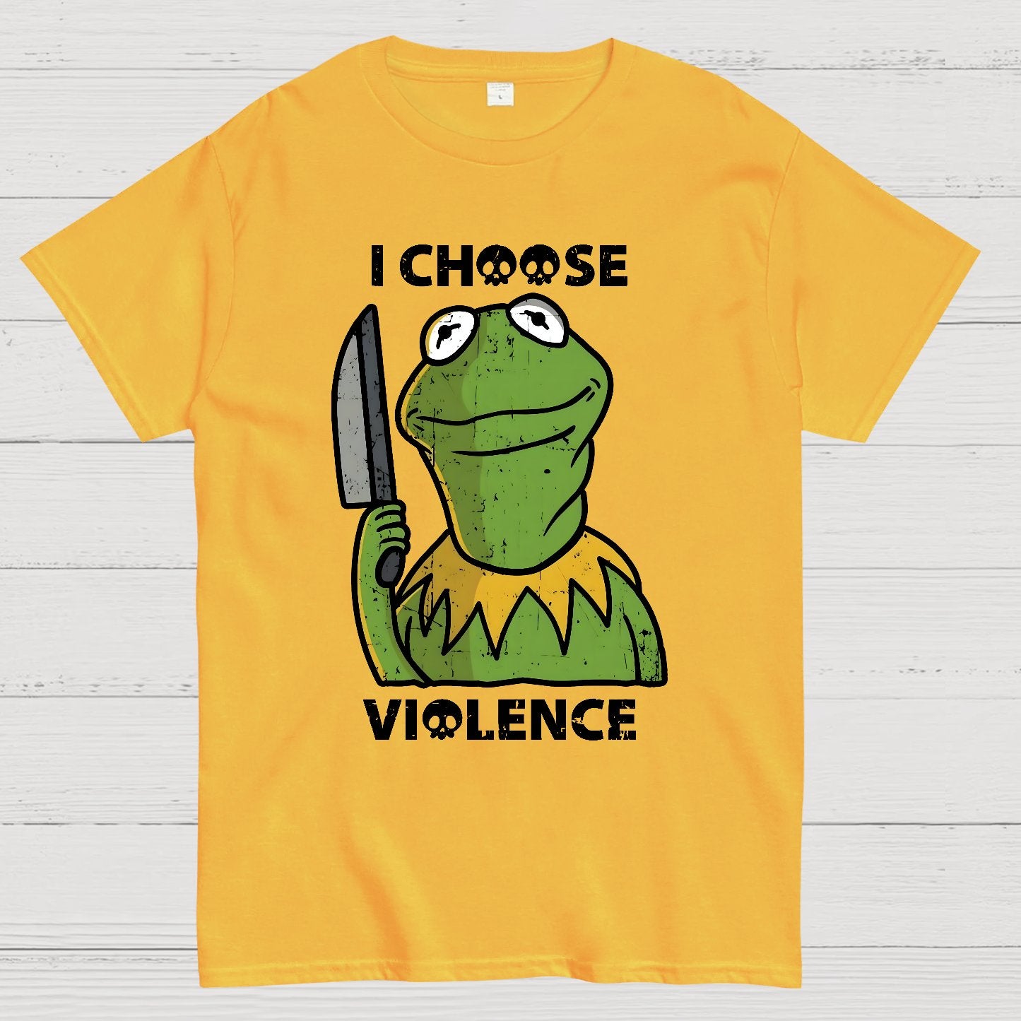 I Choose Violence Geek T-Shirt