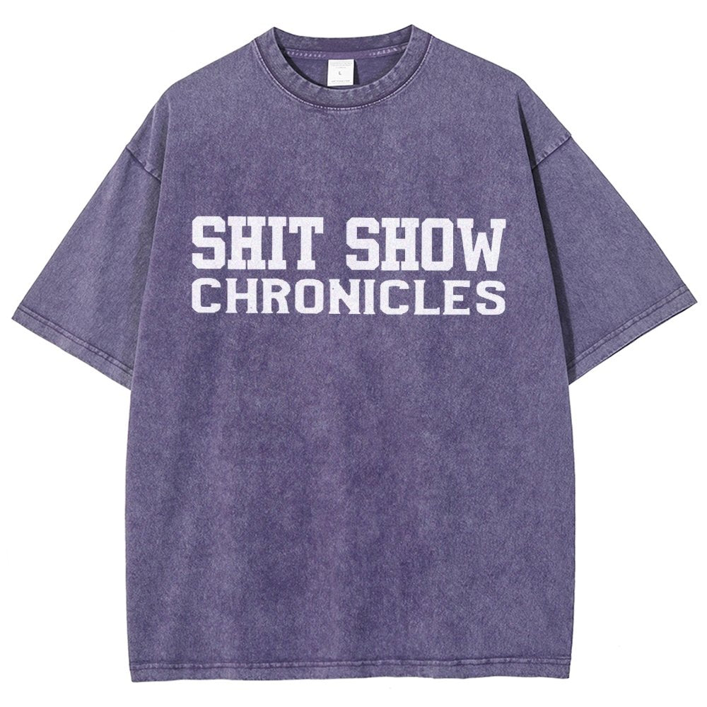 Shit Show Chronicles Vintage Distressed T-shirt