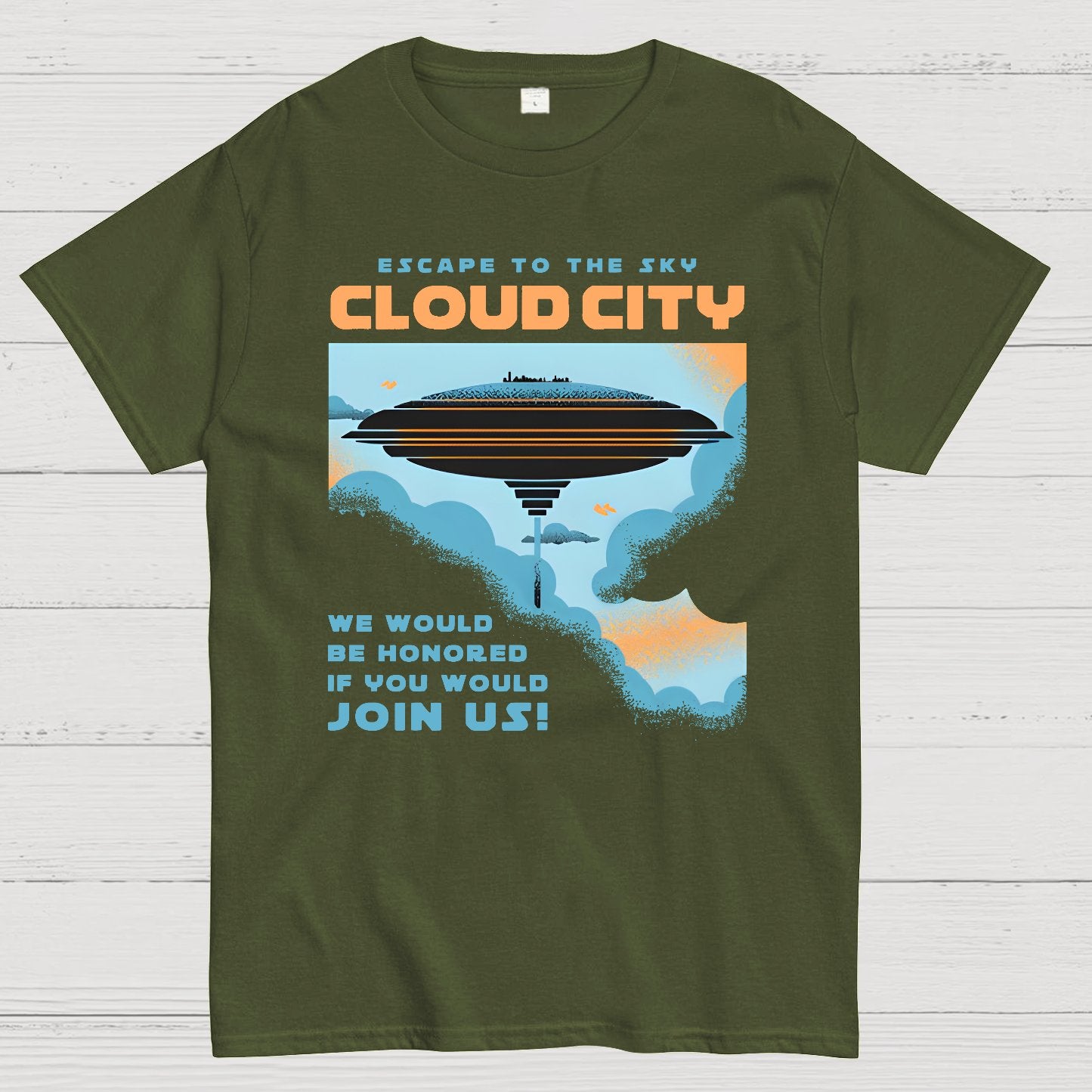 Floating City Geek T-Shirt