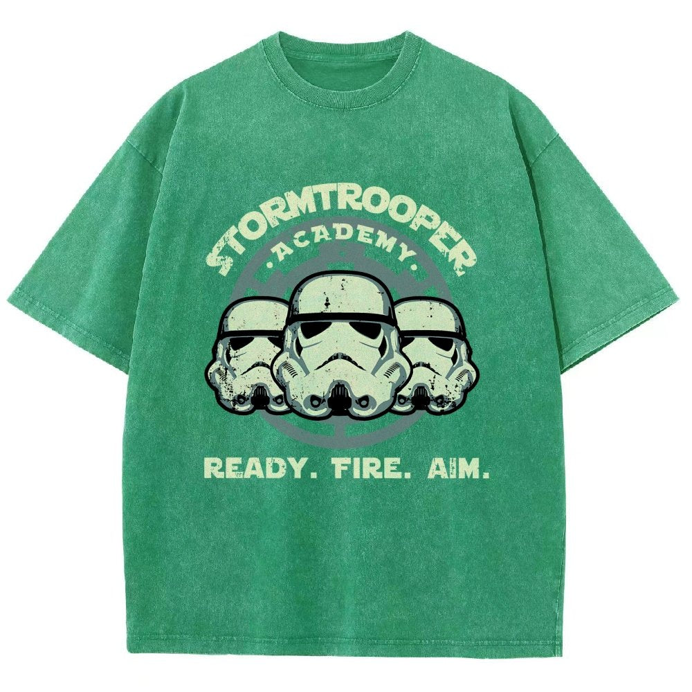Ready. Fire. Aim. Vintage Distressed T-shirt