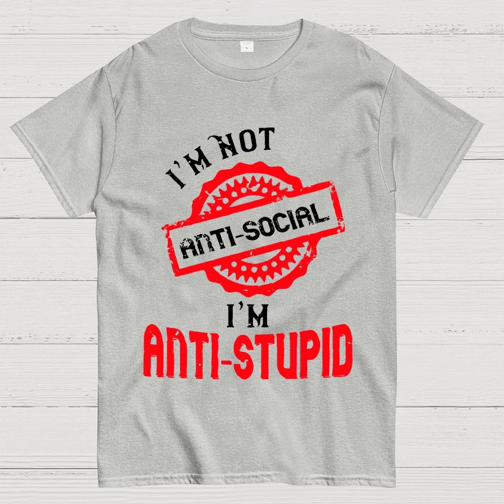 Anti-Stupid Geek T-Shirt