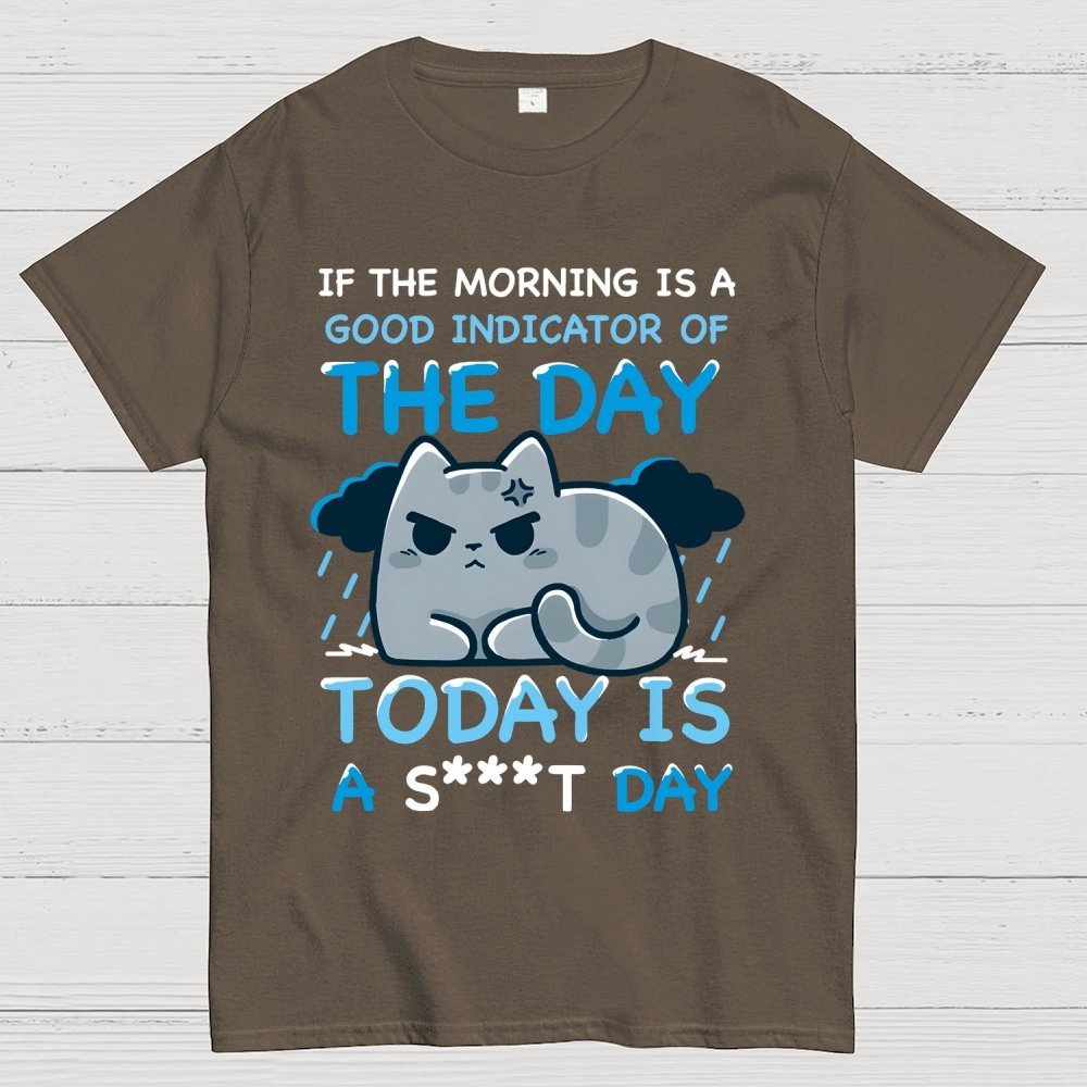Today is a S***T day！Unisex Geek T-Shirt