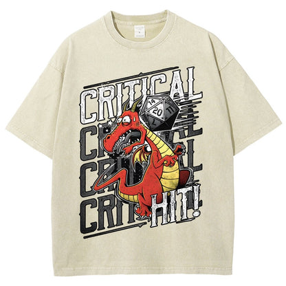 Super Crit Hit Vintage Distressed T-shirt