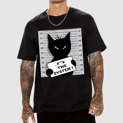 F**k the system Geek T-Shirt