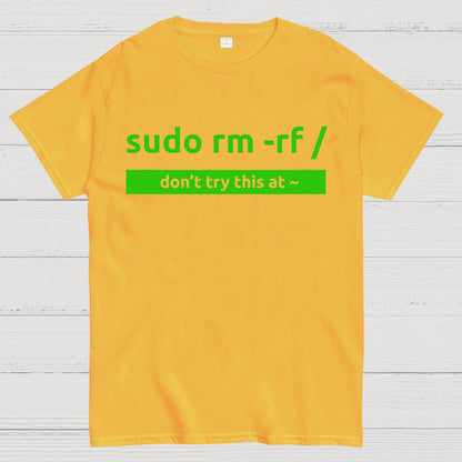Sudo Linux Programming Command Nerd T-Shirt