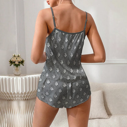 A Meaningful Gesture Women's Geek Suspender Cami Set