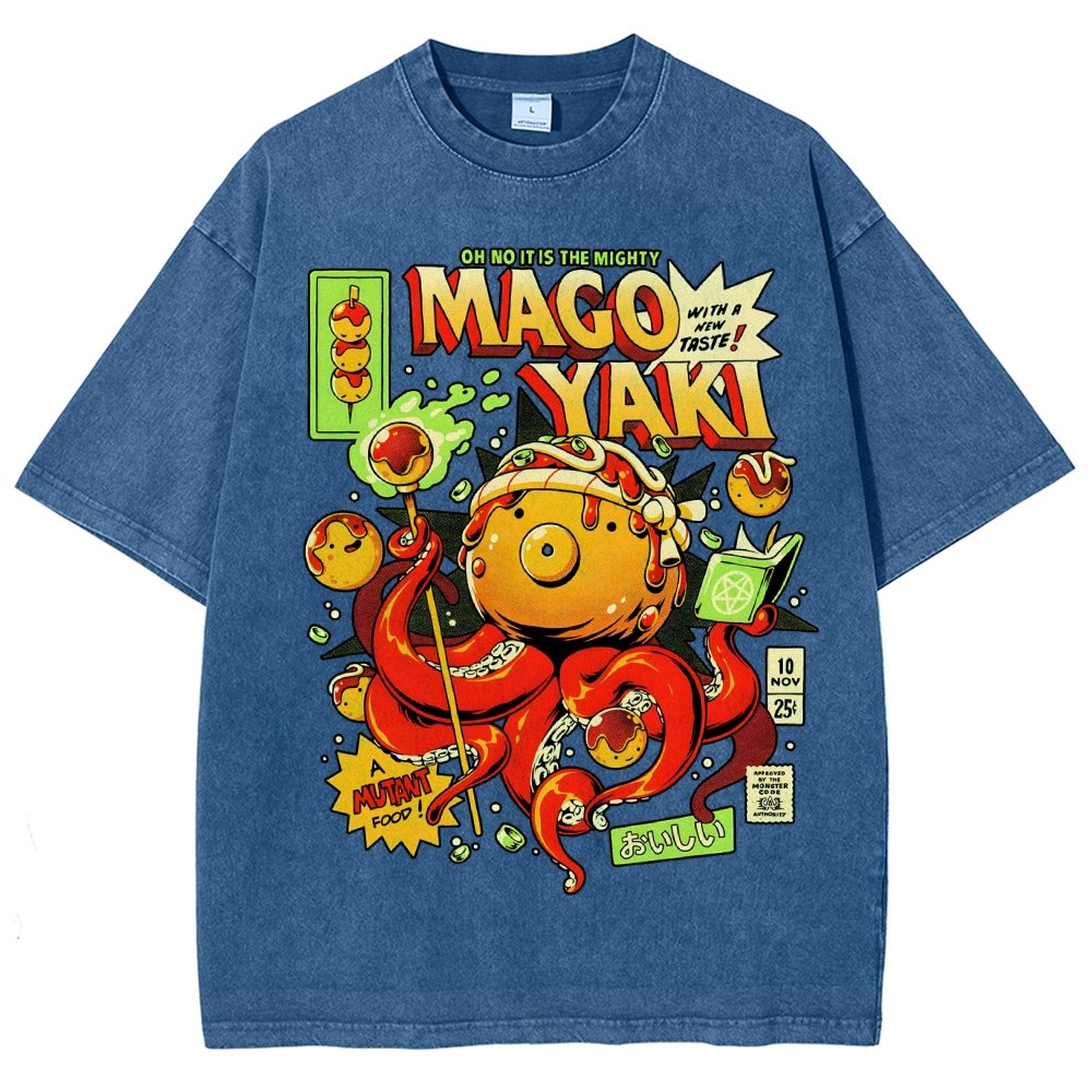 Magoyaki Vintage Distressed T-shirt