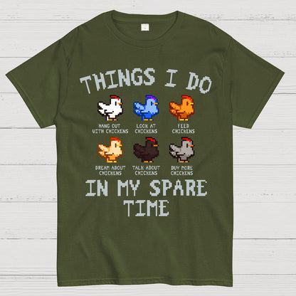 Things I Do In My Spare Time Funny Geek T-Shirt