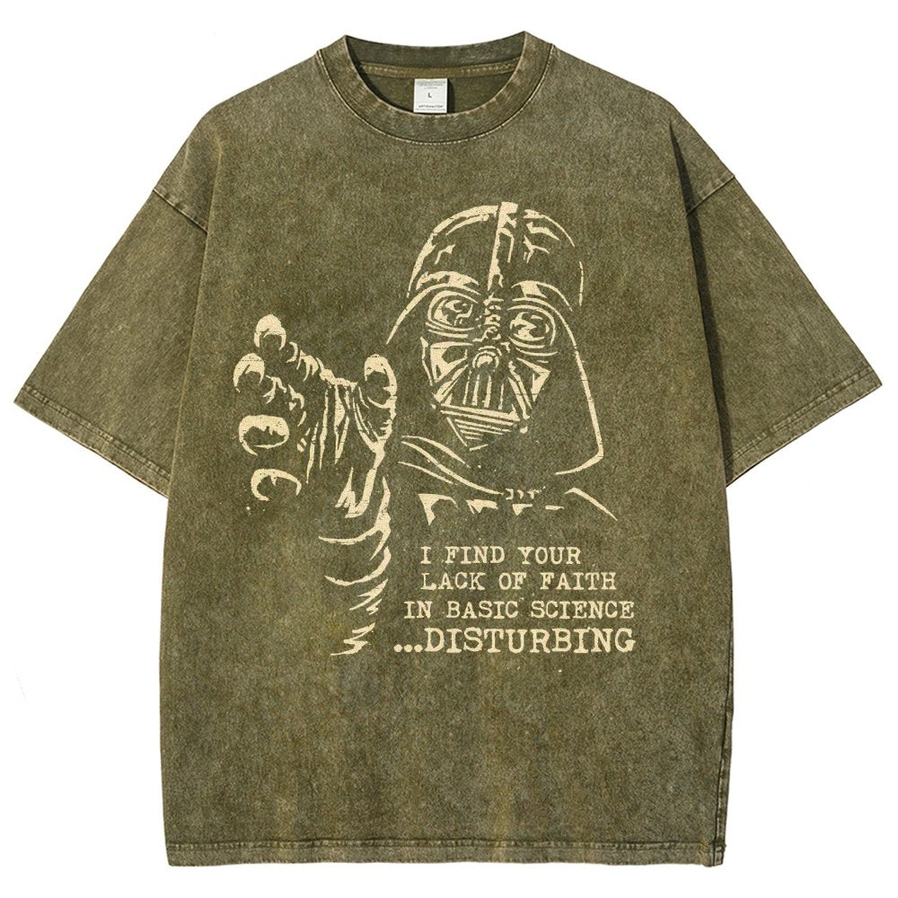 Basic Science Vintage Distressed T-shirt