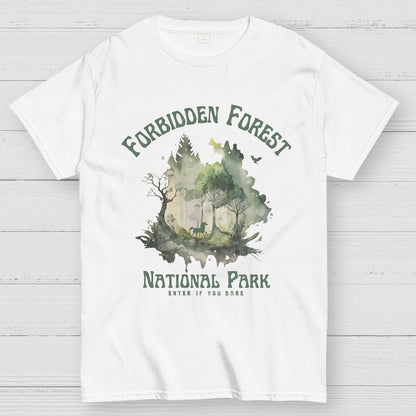 Forbidden Forest National Park Geek T-Shirt