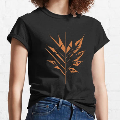 Leaves. Abstract leaves Geeky T-Shirt