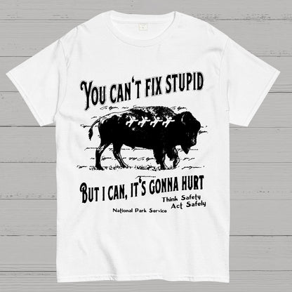 You Cant Fix Stupid Geek T-Shirt