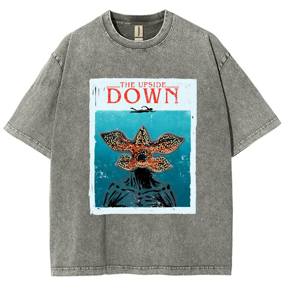The Mysterious Realm Vintage Distressed T-shirt