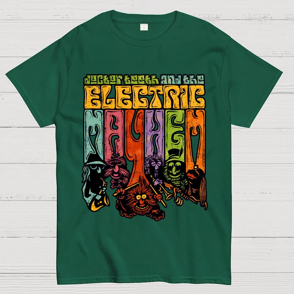 The Psychedelic Mayhem Geek T-Shirt